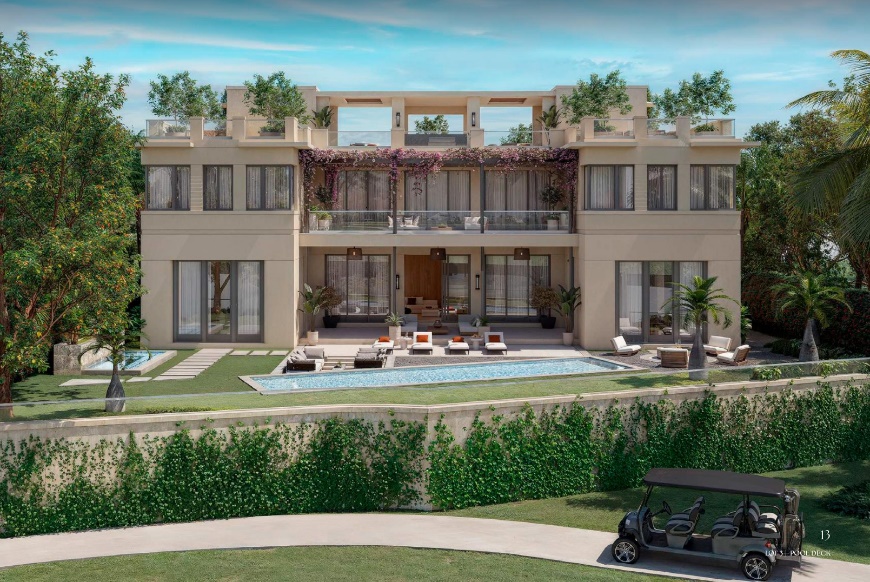 Mansions on Fisher Island