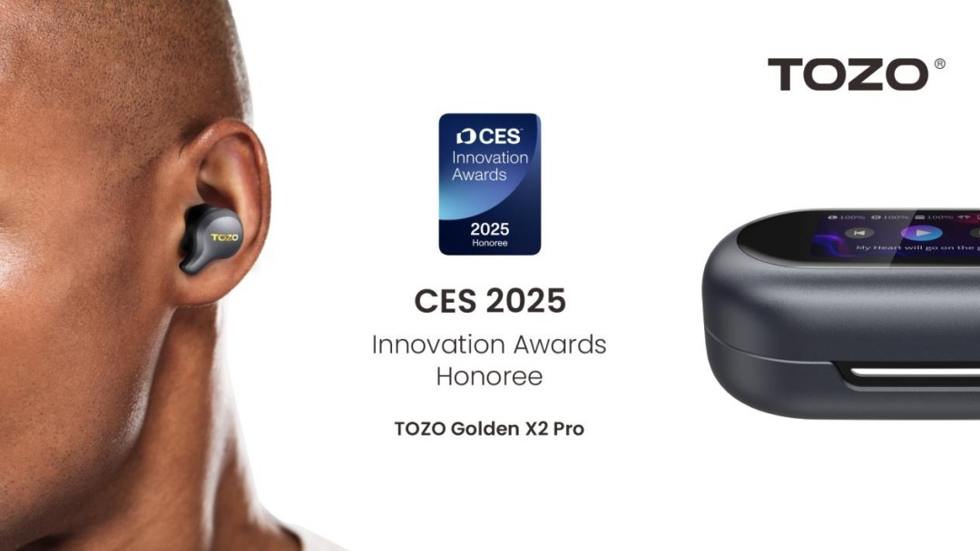 TOZO Named as CES Innovation Awards 2025 Honoree WICZ