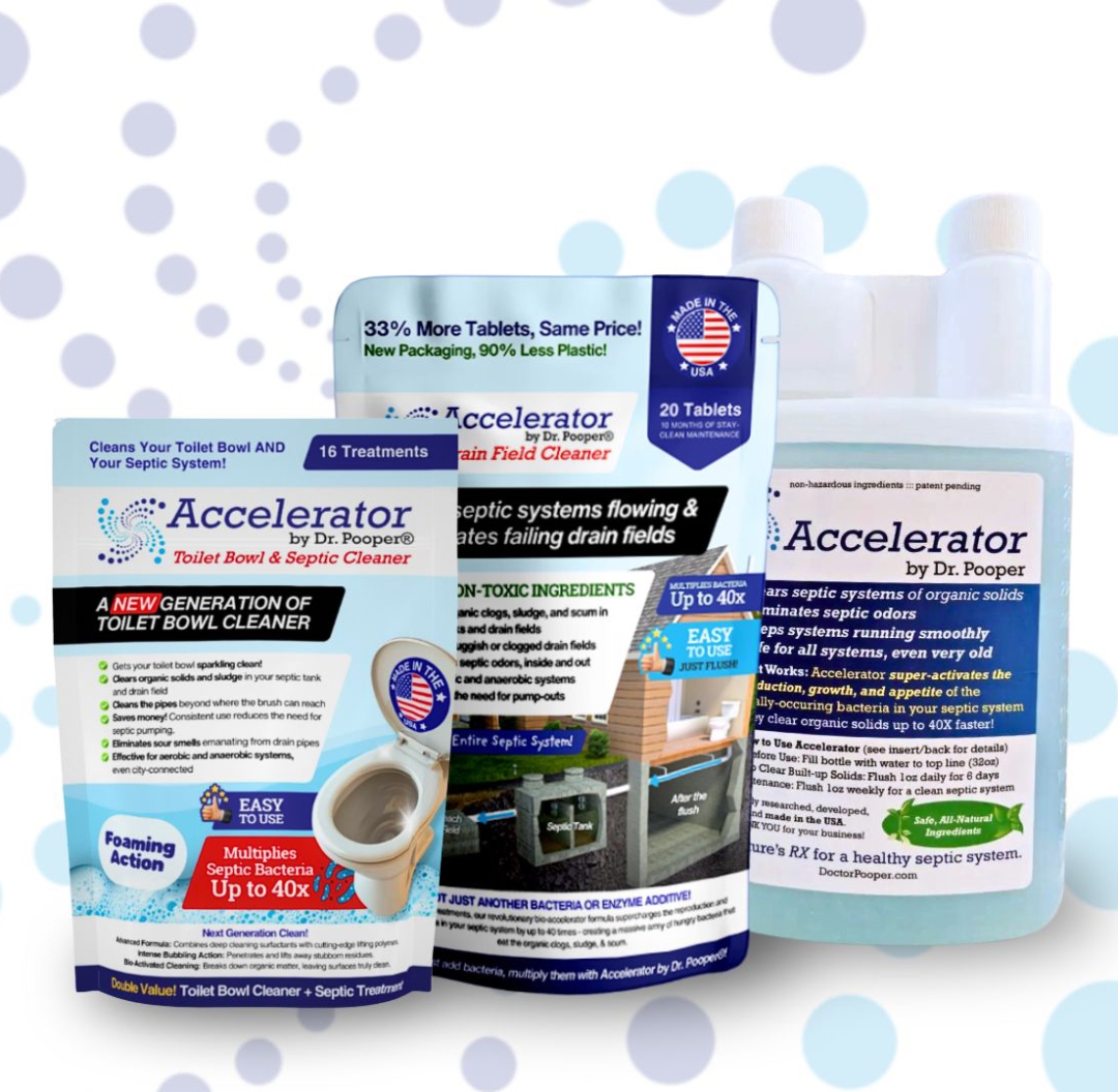 Dr. Pooper® Launches the First-Ever 2-in-1 Toilet Bowl & Septic Cleaner Dr. Pooper® Launches the First-Ever 2-in-1 Toilet Bowl & Septic Cleaner