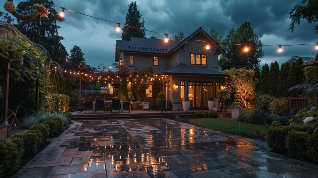 Vancouver Landscape Lighting Moonlit