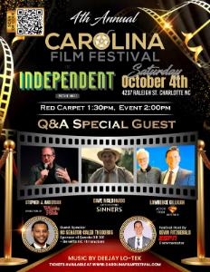 Carolina Film Festival Announces 2025 Event at Independent Picture House in Charlotte, NC Carolina Film Festival Announces 2025 Event at Independent Picture House in Charlotte, NC