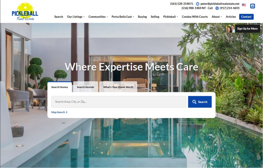 Peter J. Pellegrini Launches New Website for Pickleball Real Estate Peter J. Pellegrini Launches New Website for Pickleball Real Estate