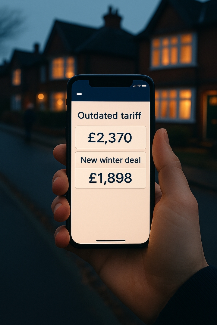 UK Households Warned: Outdated Tariffs Could Add £240-£380 to Winter Bills UK Households Warned: Outdated Tariffs Could Add £240-£380 to Winter Bills