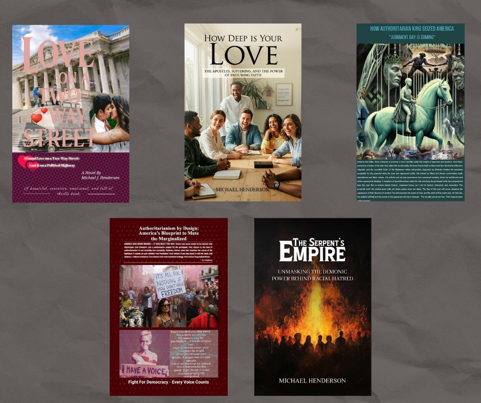 New Five Books Collection by Michael J. Henderson: Explores the Crossroads of Power, Faith, Race, and Personal Truth New Five Books Collection by Michael J. Henderson: Explores the Crossroads of Power, Faith, Race, and Personal Truth