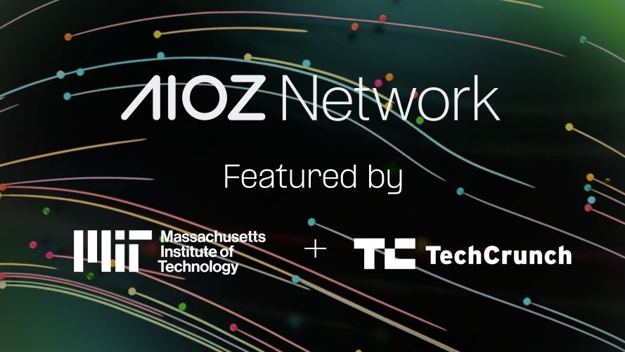 AIOZ Network Featured by MIT Technology Review and TechCrunch Following Strong 2025 Product Momentum AIOZ Network Featured by MIT Technology Review and TechCrunch Following Strong 2025 Product Momentum