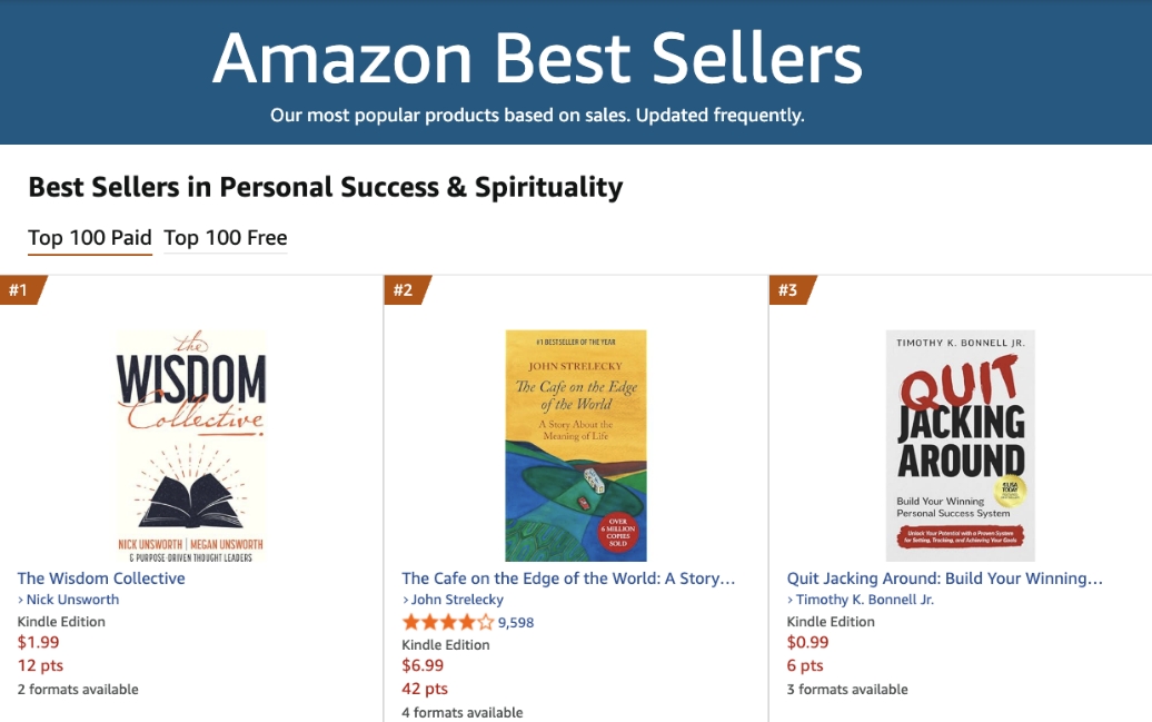 The Wisdom Collective Amazon Bestseller
