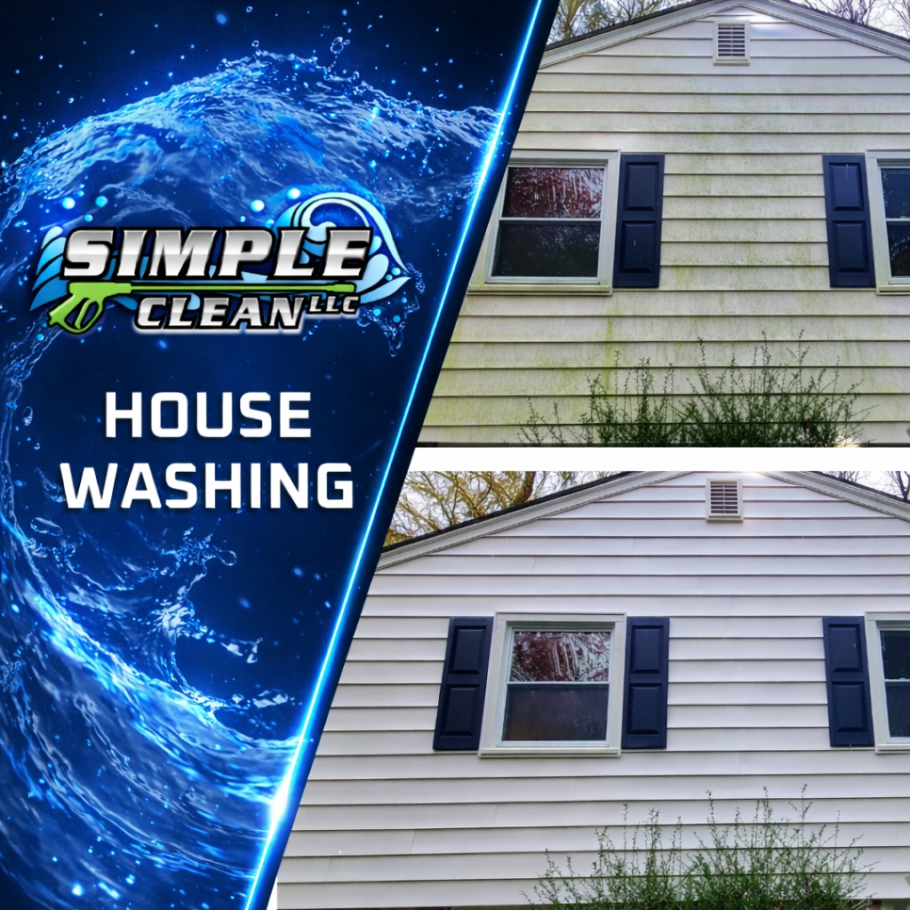 Simple Clean LLC Power Washing Services Brings Professional House Washing Services to Media, PA and the Surrounding Areas
