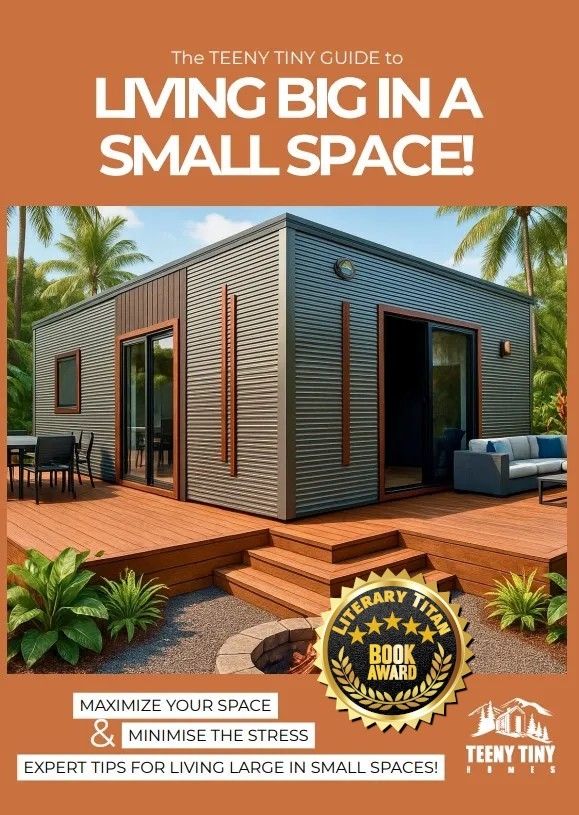 Award-Winning Tiny Home Book Helps Australians Live Bigger With Less: “The Teeny Tiny Guide to Living Big in a Small Space” Award-Winning Tiny Home Book Helps Australians Live Bigger With Less: “The Teeny Tiny Guide to Living Big in a Small Space”