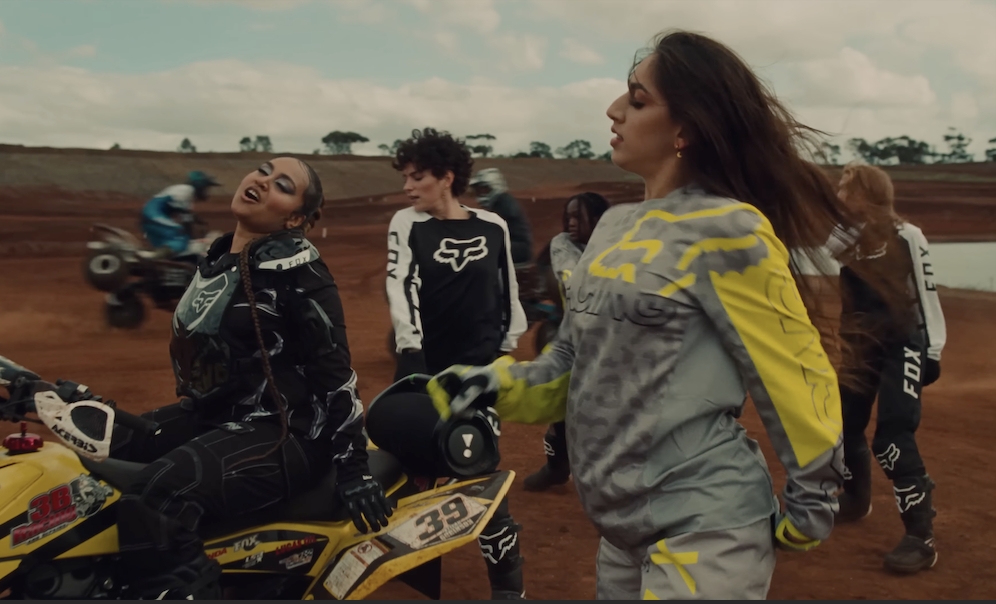 Lisa In Music Video with Aussie Legend Jessica Mauboy