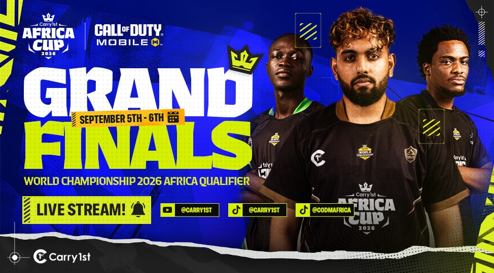 Carry1st Africa Cup 2026 offers $30,000 prize pool for African call of duty: mobile gamers Carry1st Africa Cup 2026 offers $30,000 prize pool for African call of duty: mobile gamers