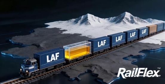 LAF Technology Launches RailFlex™ Railway Flexitank Series for Cross-Border Bulk Liquid Transportation
