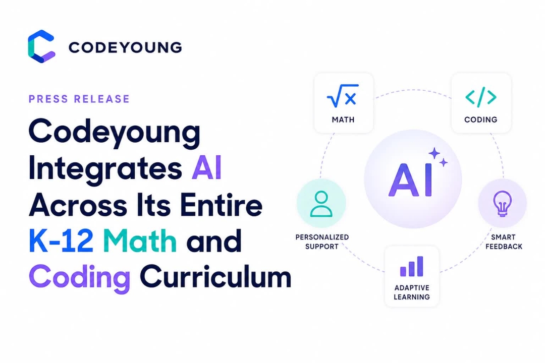Codeyoung Integrates AI Across Its entire K-12 Curriculum