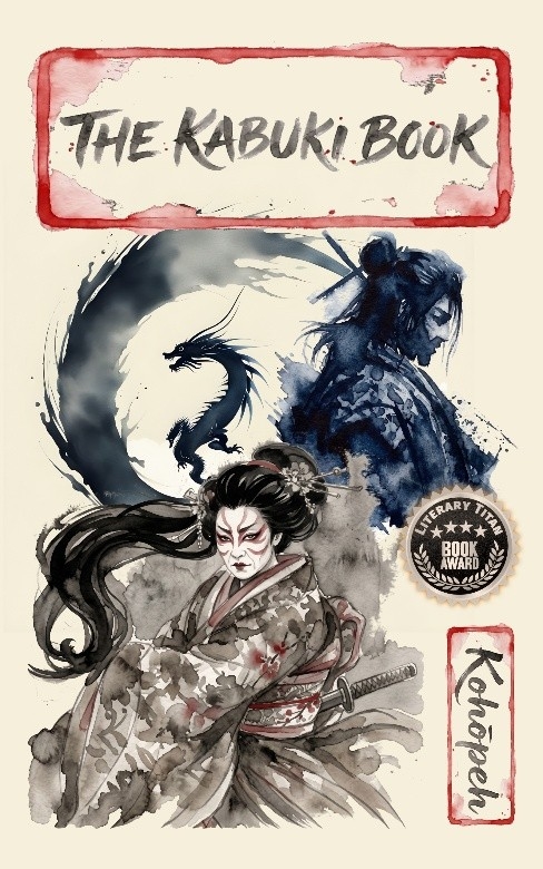 “The Kabuki Book” Receives Literary Titan Book Award for Its Bold Reimagining of Art, Rebellion, and the Birth of Kabuki