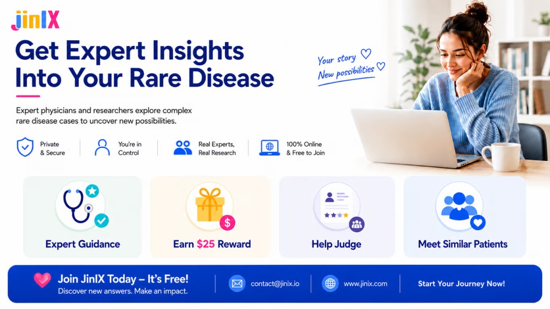JinIX Opens Registration for Rare Disease Clinical Datathon Connecting Patients With Medical Experts JinIX Opens Registration for Rare Disease Clinical Datathon Connecting Patients With Medical Experts