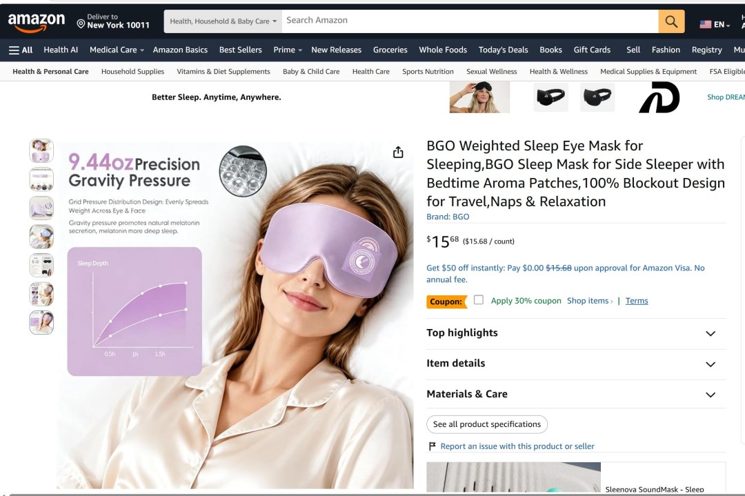 BGO Launches Official Store on Amazon US, Brings Its 5-Sense Sleep Ritual to U.S. Consumers