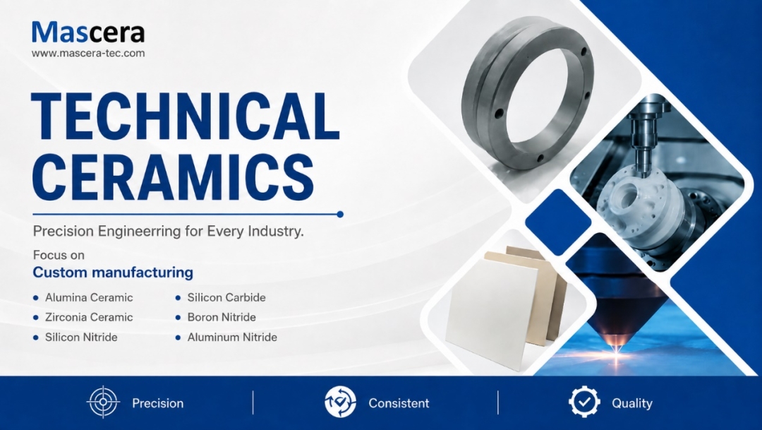 Global Technical Ceramics Market Grows Steadily as MasCera Marks 10 Years of Custom Manufacturing