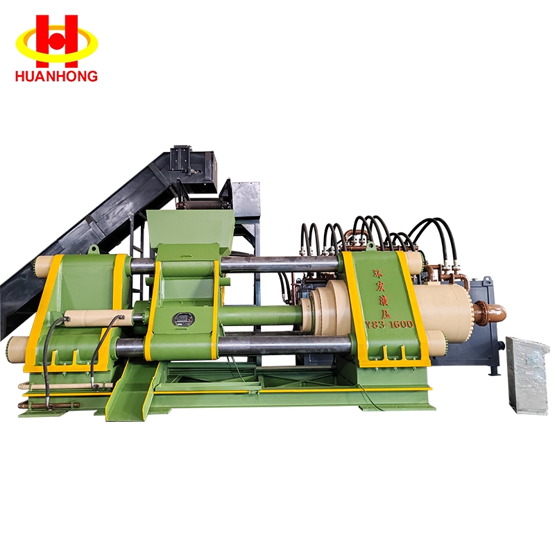 Huanhong Hydraulic Optimizes Metal Briquetting Machine Line to Empower Global High-Value Metal Scrap Recycling