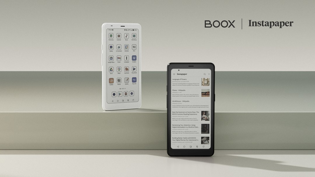 BOOX and Instapaper Partner to Launch Optimized Deep Reading Experience on Palma 2 Series