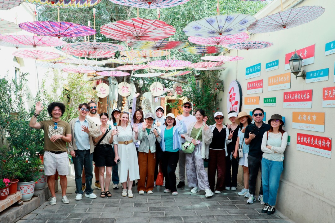 International influencers gather in the ancient Silk Road city of Kuqa