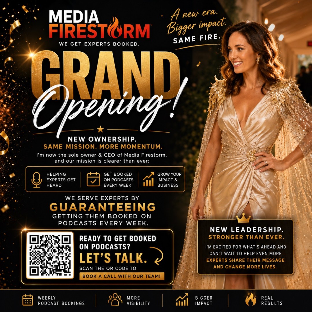 Angel Tuccy Marks First 100 Days as Sole Owner of Media Firestorm LLC