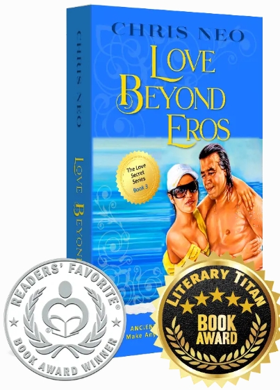 Chris Neo’s “Love Beyond Eros” Receives the Literary Titan Book Award for Its Powerful Exploration of Love, Sacrifice, and Human Connection