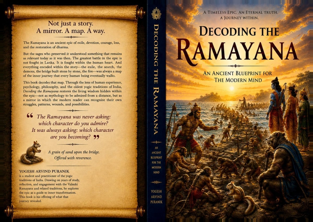 Educationist and Author Yogesh Arvind Puranik Announces “Decoding The Ramayana,” Reframing an Ancient Epic as a Psychological Map for the Modern Mind