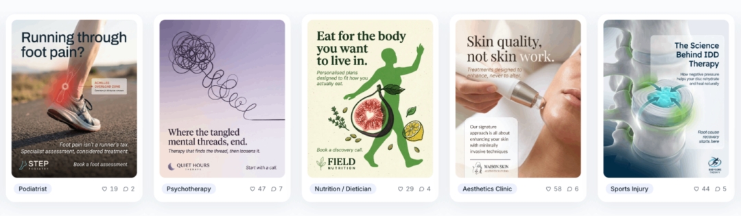 99 Creative Introduces Done-for-You Social Media Content Service for Healthcare Practices