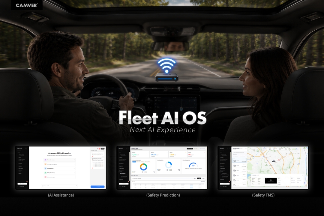 CAMVER Launches Fleet AI OS, a Predictive Safety Platform That Detects EV Battery Hazards Before They Happen
