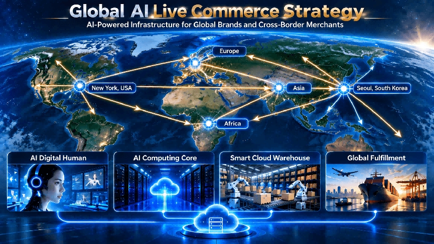 VMB LIVE Announces Global AI Live Commerce Strategy, Using South Korea as Its Asian Flagship Market