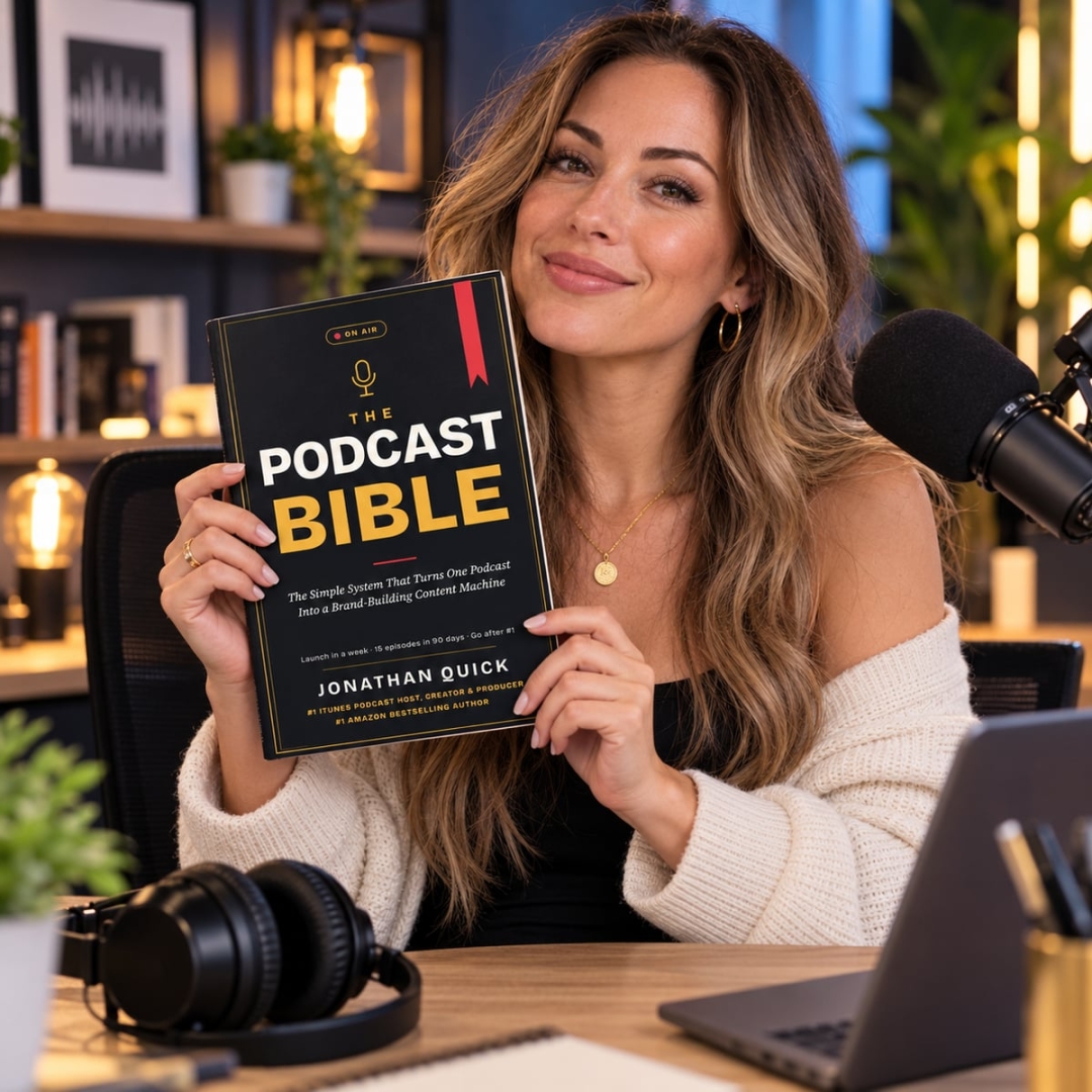 Jonathan Quick’s The Podcast Bible Hits #1 on Amazon’s Hot New Releases Chart in Nonprofit Marketing & Communications