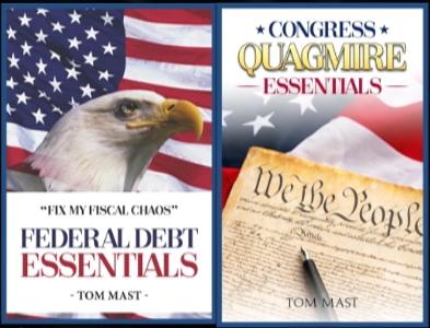 New Books by Tom Mast Empower Citizens to Better Understand Congress and the U.S. Federal Debt