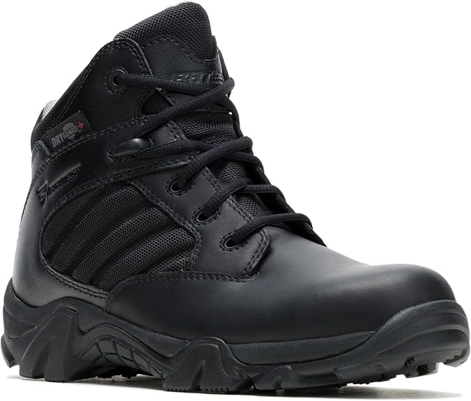 BootsPlusMore stocks Bates GX-4 waterproof tactical boot in medium and extra wide sizes 7 to 15
