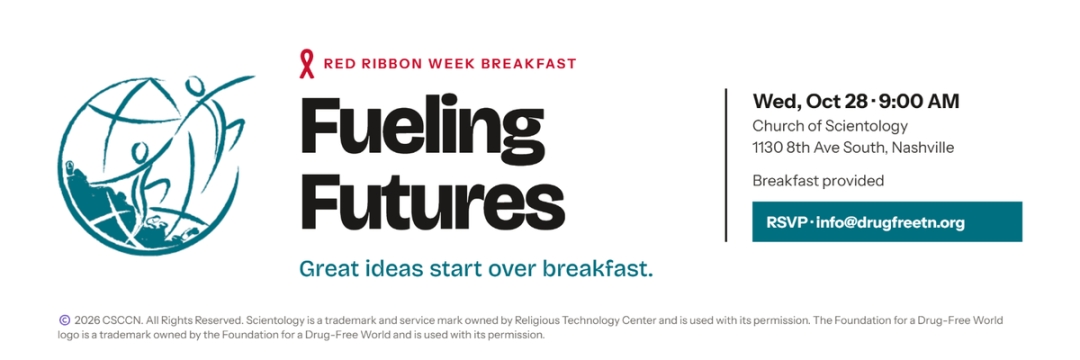 Drug-Free Tennessee Hosts “Fueling Futures” Red Ribbon Week Breakfast for Community Leaders