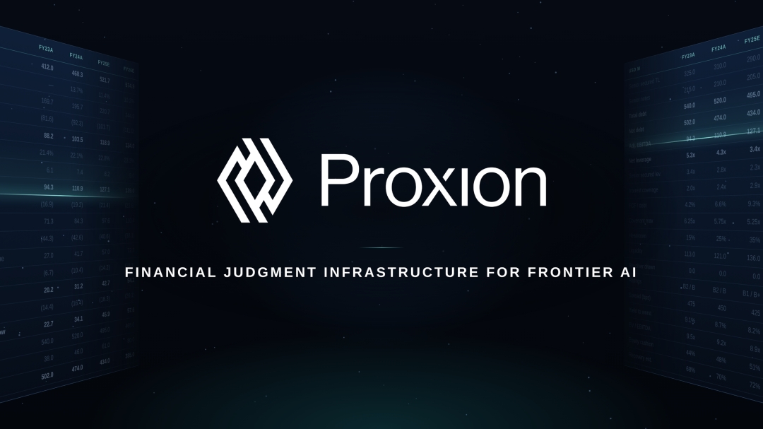 Proxion Launches to Build the Financial Judgment Infrastructure for the Next Generation of AI