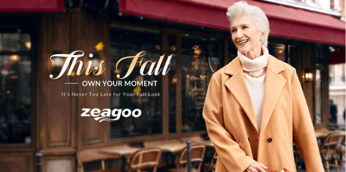 Zeagoo Marks 13th Anniversary with “It’s Not Too Late” Campaign Featuring Maye Musk and Curated Autumn/Winter Apparel Curation